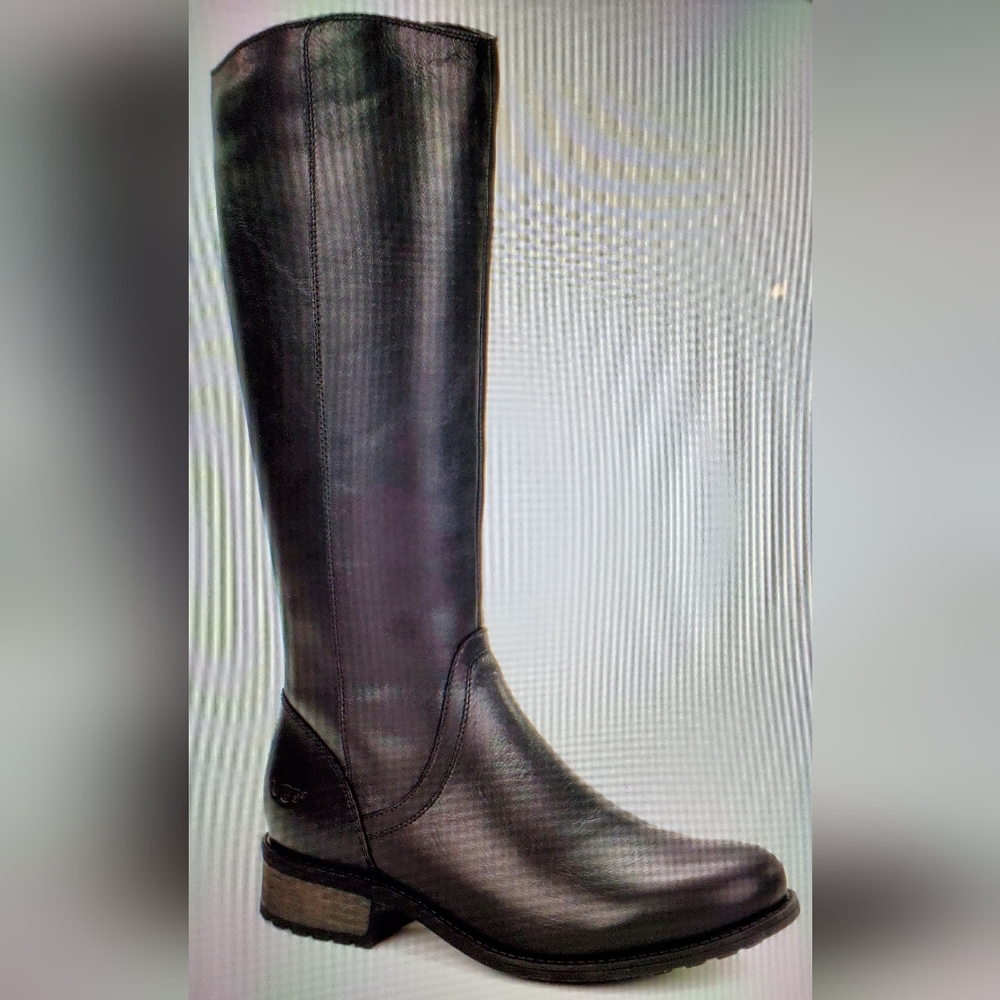 UGG AUSTRALIA Seldon Black Riding Boots- Brand New in Box